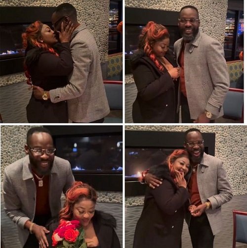 Omoborty Finally Reveals The Face Of Her Fiance